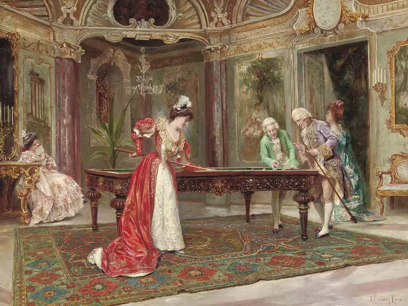 1863-Lorenzo Cecconi - Le tattiche del biliardo